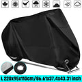 87in Waterproof Motorcycle Cover for Winter Storage (Universal Fit)