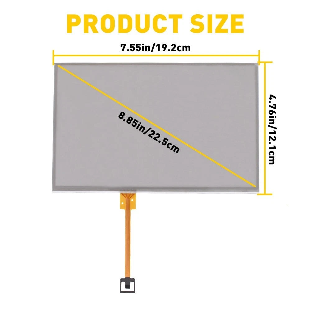 Touch Screen Digitizer for Ford Sync 2 (8" Radio Navigation)