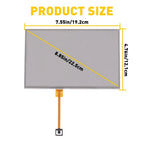 Touch Screen Digitizer for Ford Sync 2 (8" Radio Navigation)