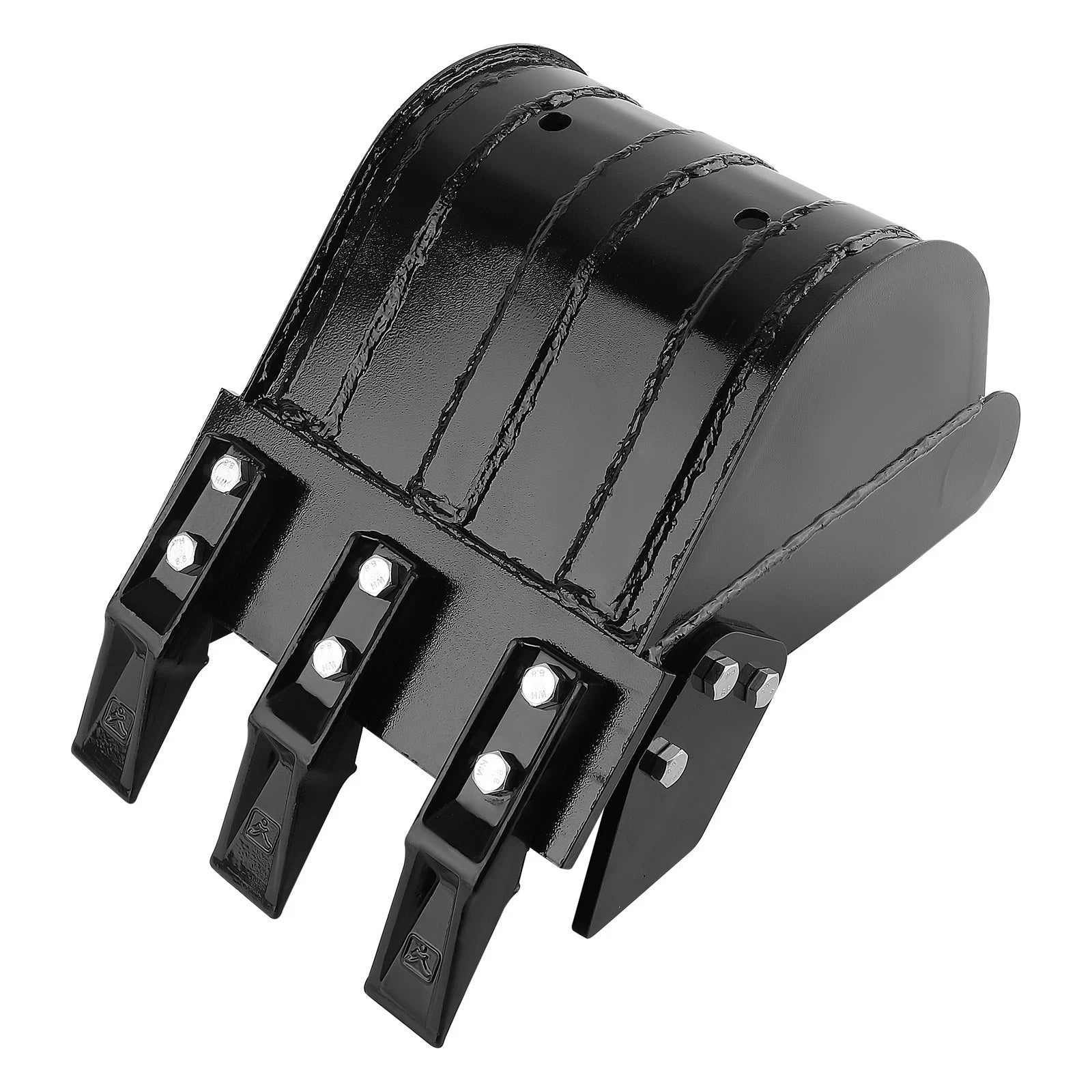 Excavator Construction Bucket 300mm Width Heavy Duty Attachment 25mm Pin