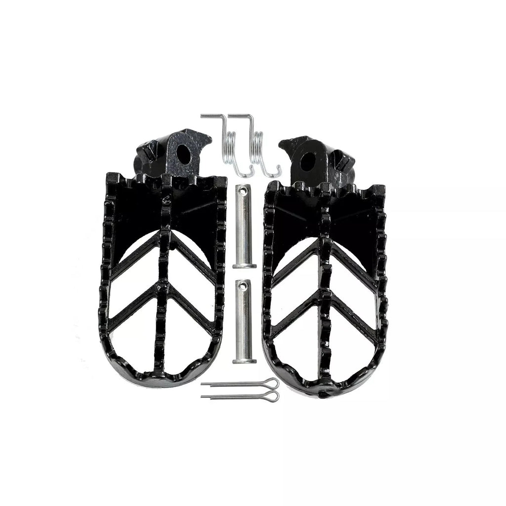 Steel Universal Folding Foot Pegs for Dirt Pit Bike Motorcycle (Universal)