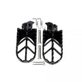 Steel Universal Folding Foot Pegs for Dirt Pit Bike Motorcycle (Universal)