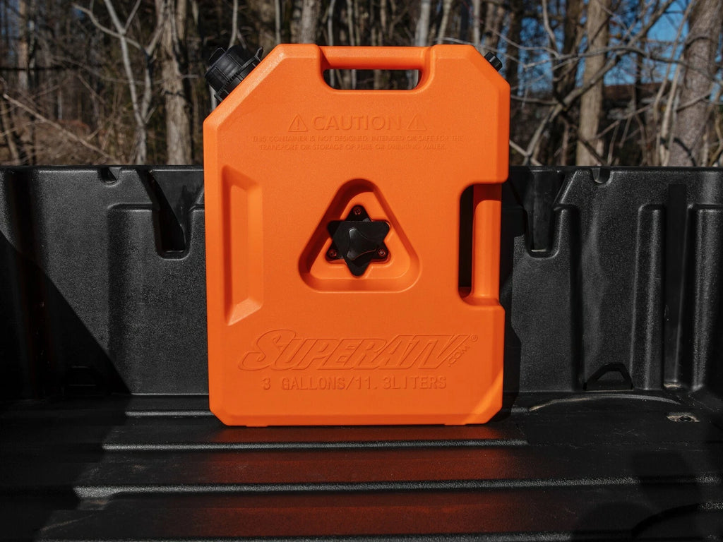 3 Gallon Jerry Can / Jug for UTV and ATV (With Mount)