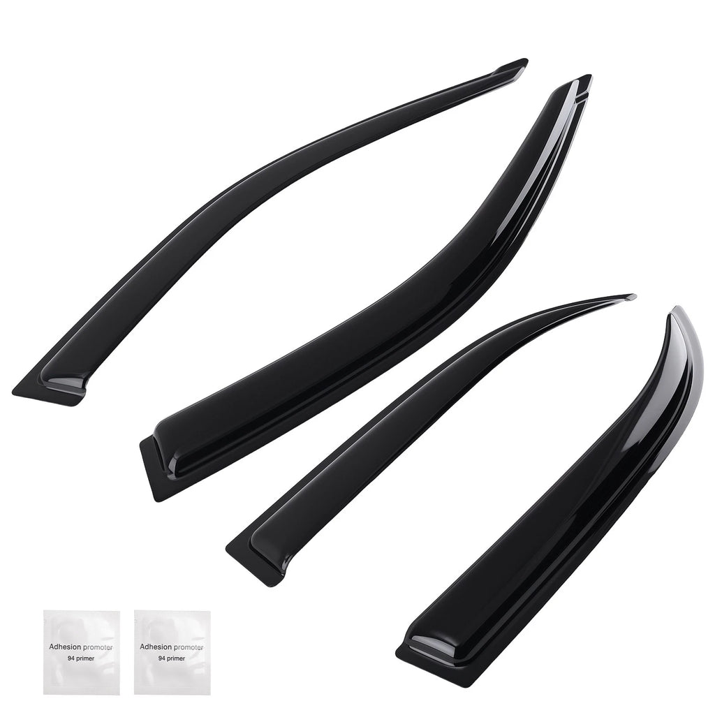 Set of 4 Rain Guard Visors for Toyota Corolla (1993–1997) 1.8mm