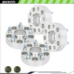 4X 5x4.5 1.5" Wheel Spacers 12x1.5 for Acura TSX TL Honda Accord Civic (2004–2014)