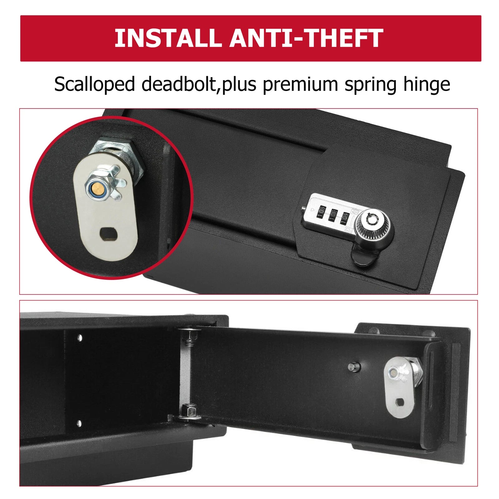 Console Safe Storage Vault for Ford F150/Raptor (2009-2014)