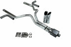 3" Dual Exhaust Kit for Dodge Ram 1500 (2019–2025) - 1 Chamber Muffler, Slash Tips