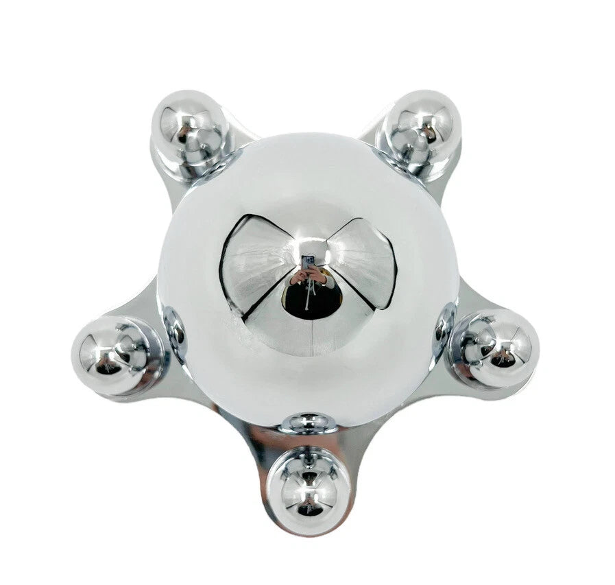 Chrome Wheel Center Hub Cap Bullet for Ford F150 5 Lug (2004–2014)