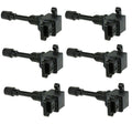 Set of 6 NGK Ignition Coils for Mazda Millenia 2.3L V6 (1995)