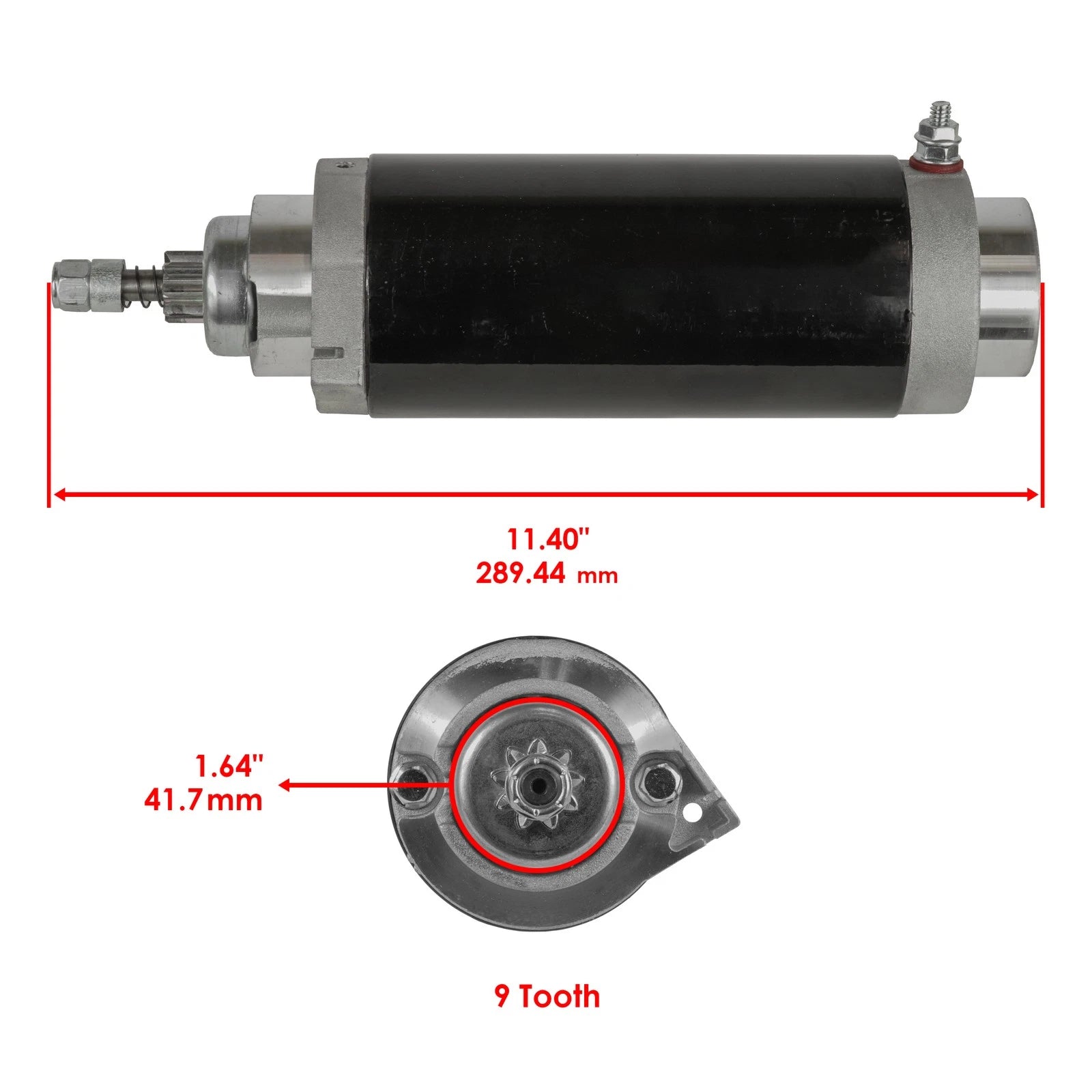 Starter for Mercury 150 Optimax 2000-2005 (150Hp, 150Cxl, 150L, 150Xl)