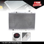 3-Row Aluminum Radiator for Honda Odyssey (2011â2017)