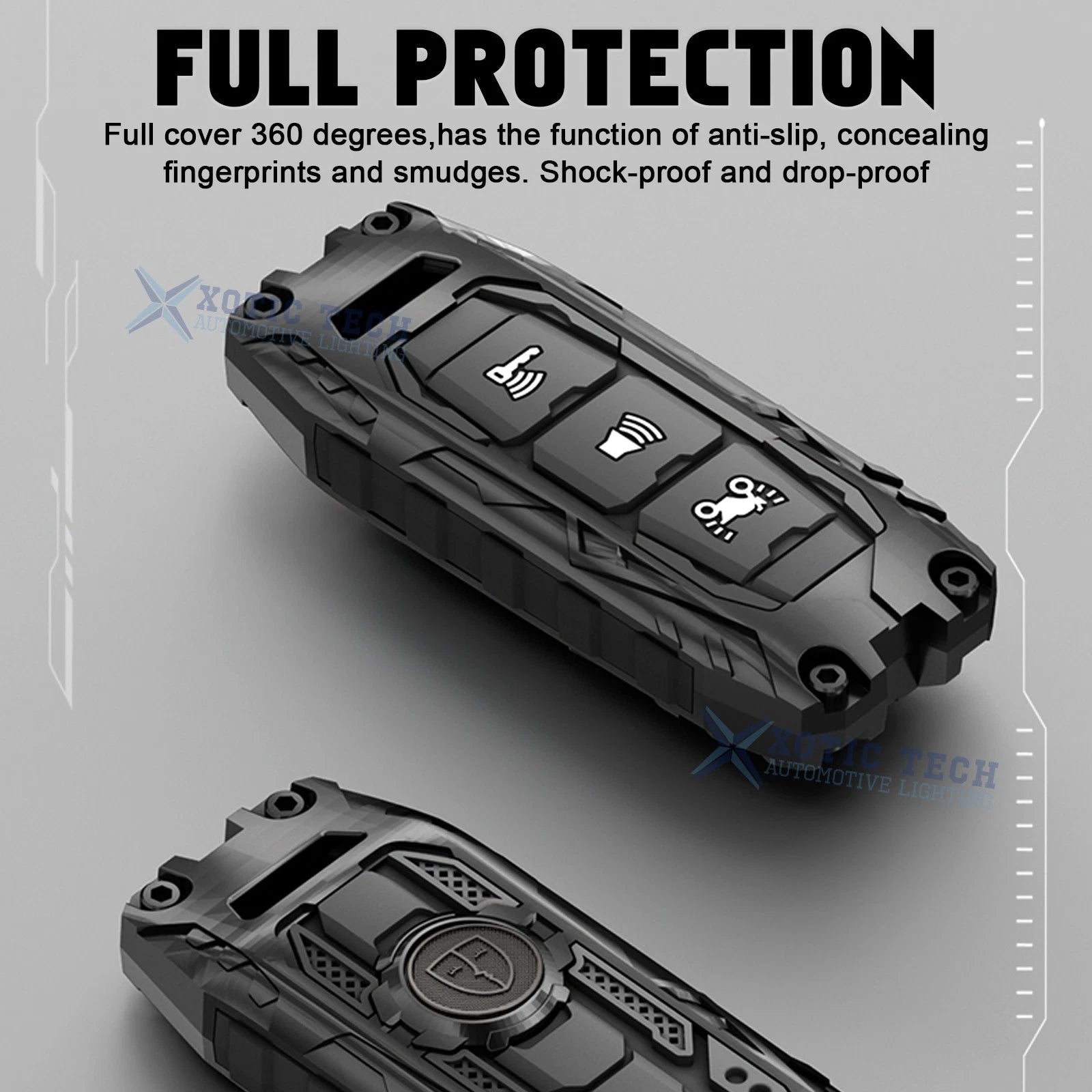 Heavy-Duty Key Fob Case Protector for Honda PCX 150/X-ADV/SH125 (2017-2022)