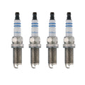 Set of 4 Bosch 9613 Double Iridium Spark Plugs for Lexus Subaru Suzuki Toyota