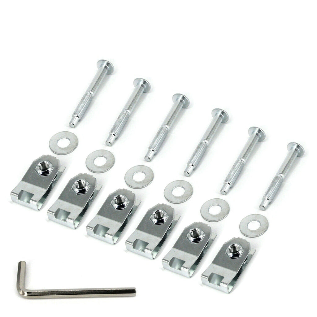 6 Bolt Truck Bed Mounting Hardware Kit 924-313 for Ford F-150 (1997–2014)