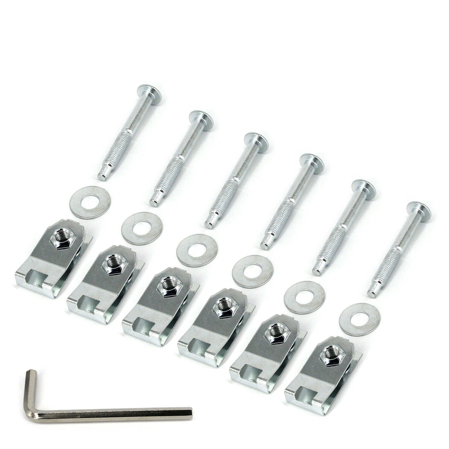 6 Bolt Truck Bed Mounting Hardware Kit 924-313 for Ford F-150 (1997–2014)