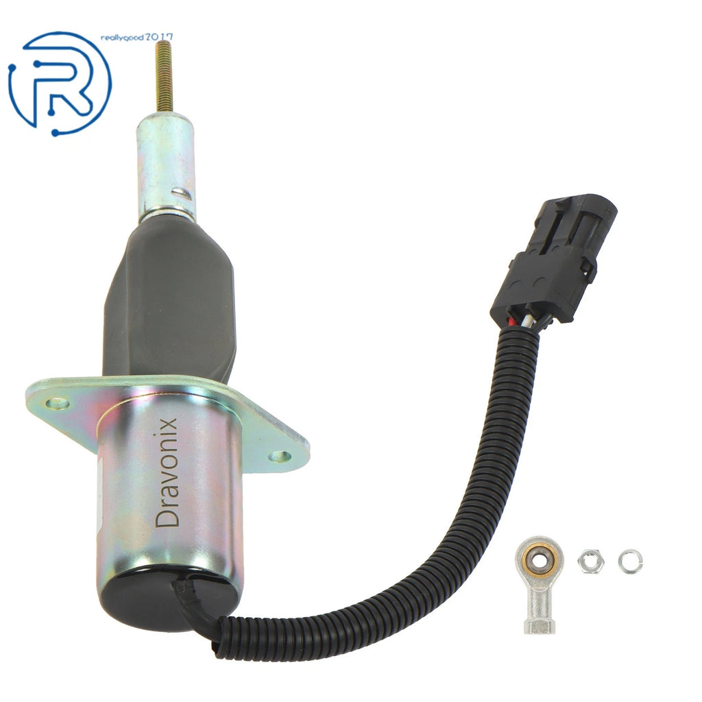 Fuel Shutoff Solenoid for Cummins 6CT 8.3 (24V)