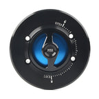 Aluminum Gas Fuel Tank Cap Cover for BMW R1200GS (2010-2012) Black/Blue