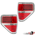 Set of 2 Rear Tail Lights for Ford F150 (2009–2014)