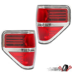 Set of 2 Rear Tail Lights for Ford F150 (2009–2014)