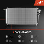 A/C Condenser with Receiver Drier for Kia Rio Rio5 (2006-2011)