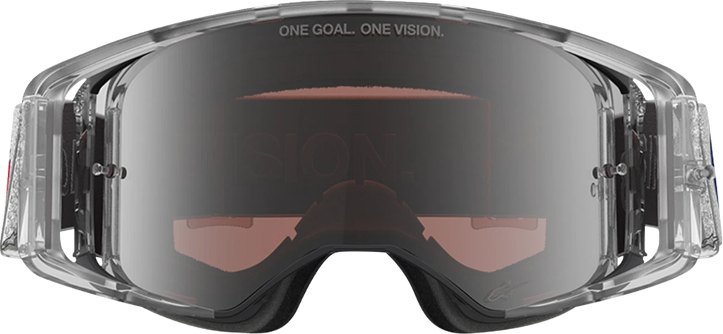 Supertech Goggles for ALPINESTARS (Merica 25) - Red/Blue/Silver/Copper