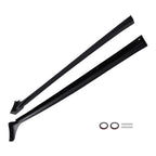 Side Skirts Extension Panel Lip for Honda Civic (2022–2025) FE180JDM Gloss Black