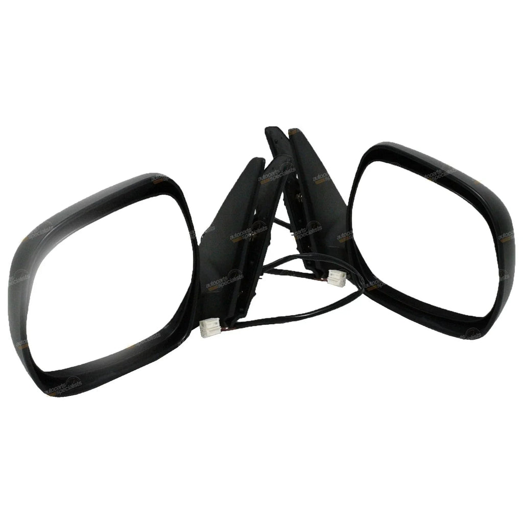 2 x LH+RH Black Electric Mirror for Toyota Landcruiser Prado (2002–2009)