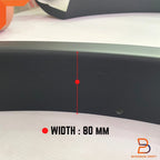 8PC Matte Black Fender Flares for Ford Everest Platinum (2022-2023)