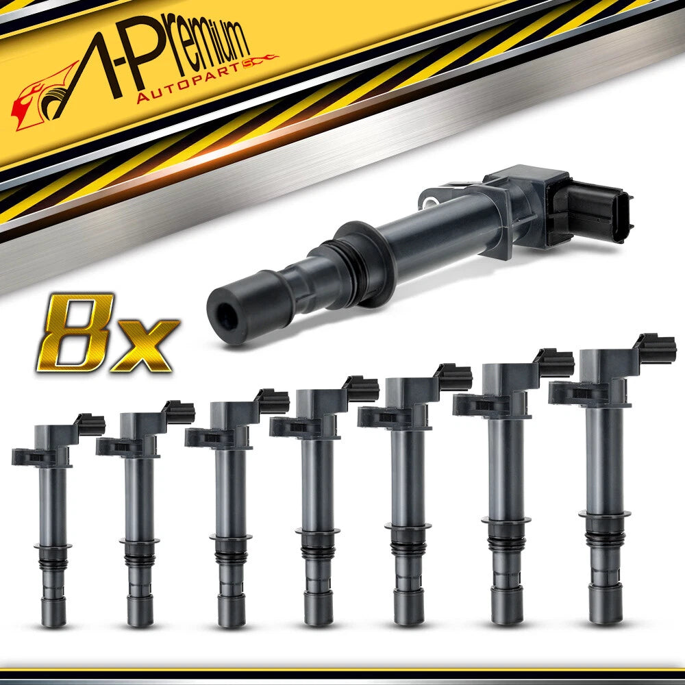 8X Ignition Coil for Jeep Grand Cherokee (1999–2007) Dodge Ram 1500
