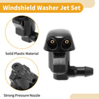 Windshield Washer Nozzle Kit 2X for Toyota RAV4 (No. 8538112050)