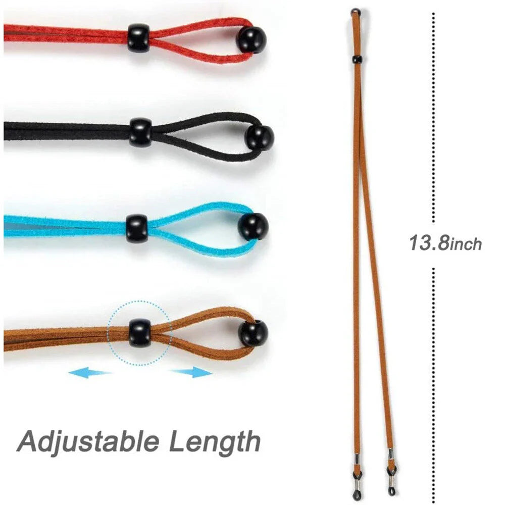 4Pcs Adjustable Sunglasses Neck Cord Strap Lanyard for Glasses Holder