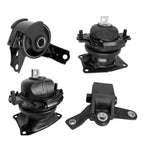 4X Hydraulic Motor & Trans Mount Set for Honda Odyssey (2011–2013)