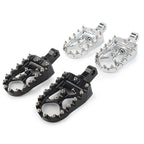Wide Foot Pegs for Harley Dyna Sportster Iron 883 Fatboy (2000–2023)