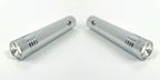Toggle Switch Extension Pair for Peterbilt Clear Jewell 2 1/4 Inch Chrome ( )
