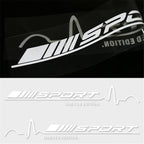 Racing Sport Vinyl Decal Stickers for Universal Car Door Body Kit