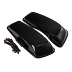Hard Saddlebag Lids for Harley Touring Electra Road Glide (2014–2024) Vivid Black