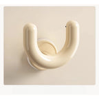 U Shaped Wall Mounted Slipper Rack with Slide Lock Mechanism