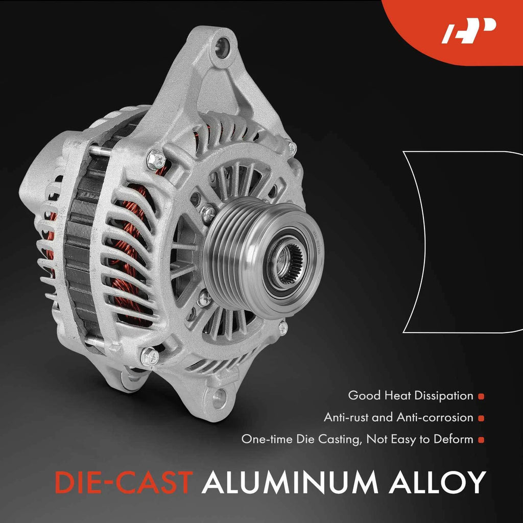 Alternator for Mitsubishi Lancer Outlander (2008–2010) 120A 6-Groove
