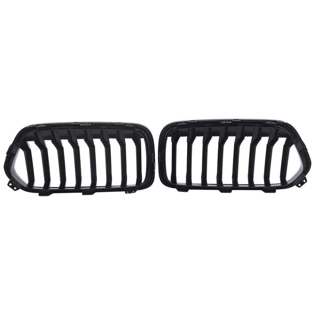 Front Bumper Grille for BMW X2 Series (2018-2023) Gloss Black