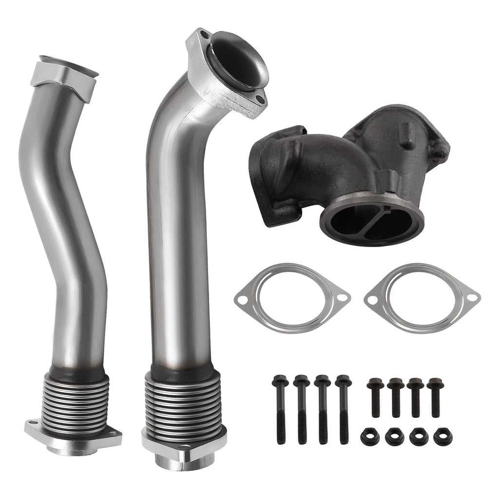 Turbo Diesel Exhaust Up Pipes & Gaskets for Ford F250 SuperDuty (1999–2003) F4TZ6K854C