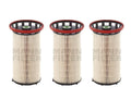 Set of 3 Fuel Filters for Audi A3 Quattro, VW Beetle, Golf, Jetta (2.0L L4)