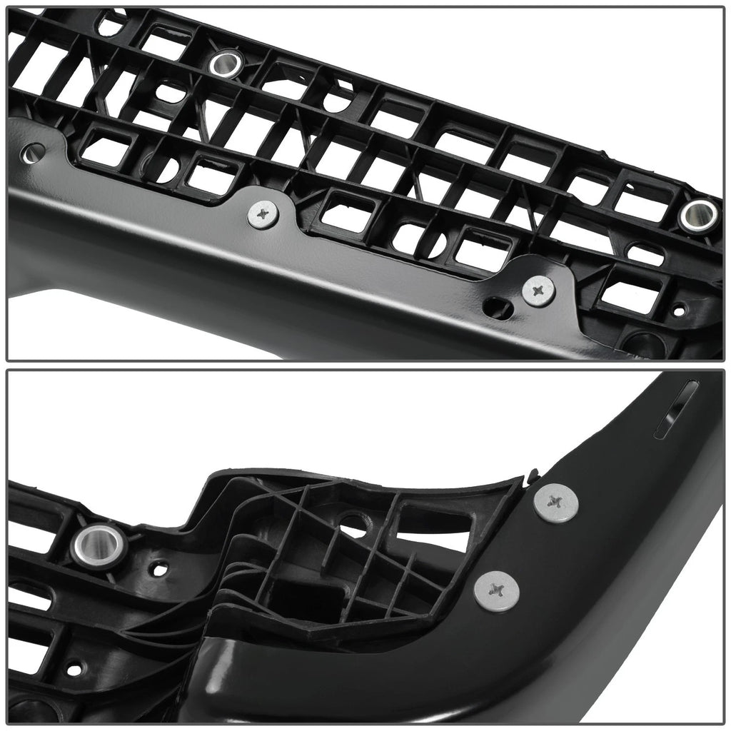 Metal Rear Bumper Face Bar for Ram 1500 (2019–2024) w/ Dual Exhaust, Black