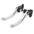 CNC Silver Disc Brake Clutch Levers for Yamaha TTR125L/LE/LW (2000-2020)