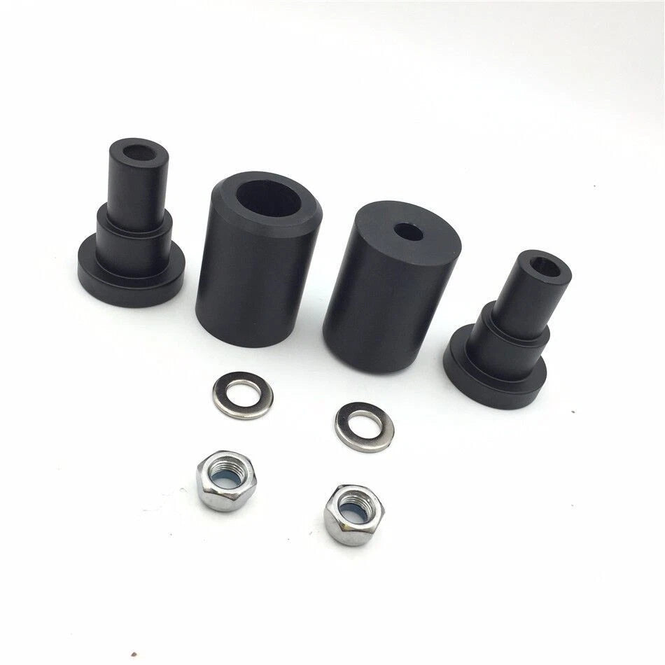 Frame Sliders for Kawasaki Ninja ZX6R ZX636E ZX636F (2013–2014) No Cut Black