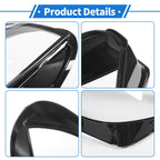 1 Pcs Headlight Lens Cover for BMW X5 G05/X6 (2019–2021) PC Clear