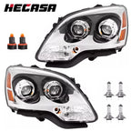 Projector Headlights for GMC Acadia (2007–2012) Left+Right Clear