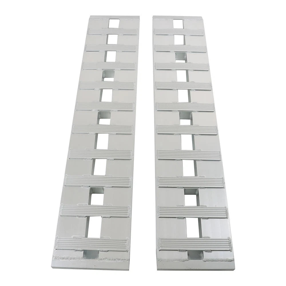 Set of 2 Aluminum Trailer Ramps 60" x 12" for Car ATV Truck