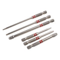 Set of 6 Hex Shank Electric Screwdriver Bits for Power Drills