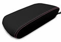 Leather Console Lid Armrest Cover for Toyota 4Runner (2010–2019) Pink Stitch