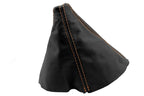Leather Manual Shift Boot Cover for Acura Integra (1994–2001) Orange Stitch